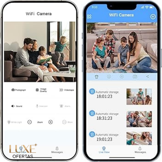Mini Camara De Seguridad Espia 360